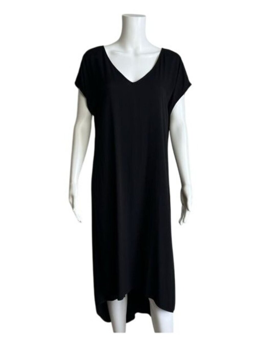 Michael Stars Strappy Back High Low Dress in Black - S